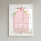 Wildflower Download & Print Welcome Sign