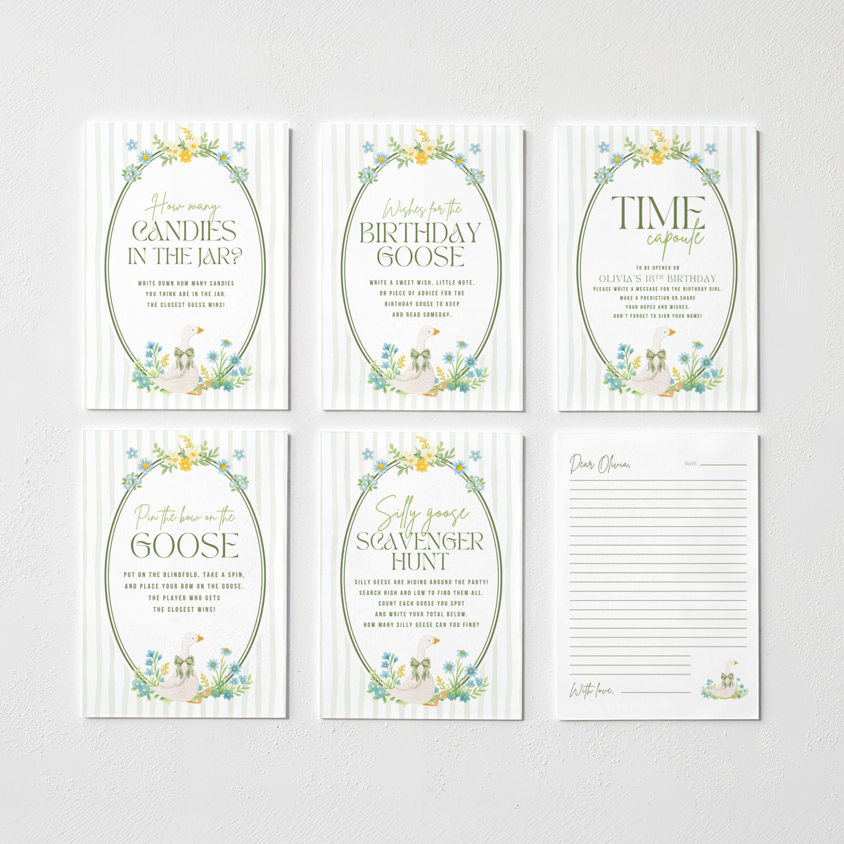 One Silly Goose Download & Print Games Bundle