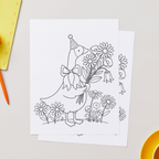 One Silly Goose Download & Print Coloring Book