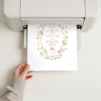 Wildflower Download & Print Invitation